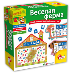 Обучающая настольная игра Lisciani Carotina preschool Веселая ферма