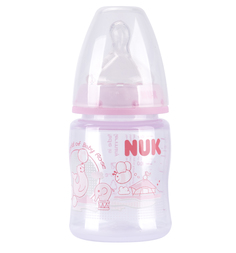 Бутылочка Nuk First Choice Baby Rose пластик с рождения, 150 мл