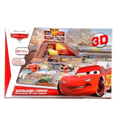 Настольная 3d игра-ходилка Disney Тачки: Большие Гонки