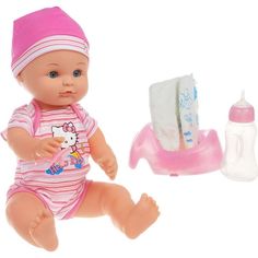 Пупс Карапуз Hello Kitty, в розовом комбинезоне 40 см