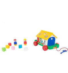 Игровой домик Полесье (желтая крыша)