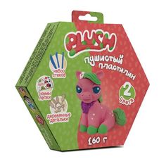 Пластилин Plush пушистый