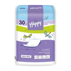 Пеленки Bella Baby Happy детские Baby Happy Classic 60х60 см, 30