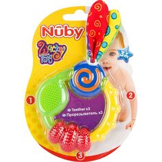 Игрушка прорезыватель Nuby Зубное кольцо