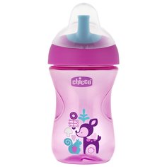 Чашка-поильник Chicco Advanced Cup с трубочкой, с 12 месяцев