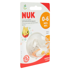 Пустышка Nuk Trendline Disney силикон, 0-6 месяцев