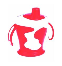 Чашка-непроливайка Canpol Little cow С ручками, с 9 месяцев