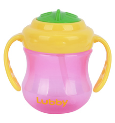 Поильник Lubby Mini Twist с трубочкой