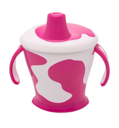 Поильник-непроливайка Canpol Little cow С ручками, от 9 мес