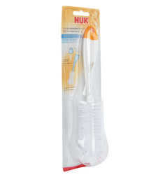 Ершик Nuk 2 в 1 для мытья бутылочек