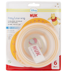 Миска с крышкой Nuk Disney Easy Learning пластик