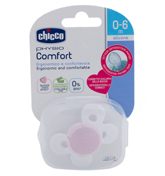 Пустышка Chicco Physio Comfort силикон, С 0 месяцев