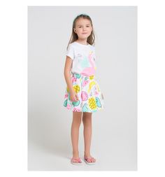 Юбка Crockid Тропические фрукты