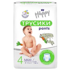 Подгузники-трусики Bella Baby Happy Pants (8-14 кг) шт.