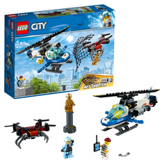 Конструктор LEGO City Police 60207 Воздушная полиция: погоня дронов