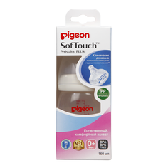 Бутылочка Pigeon Peristaltic Plus полипропилен 0-12 мес, 160 мл