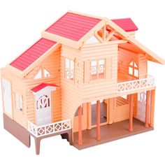 Игровой набор Mimi Stories Дом Хижина у озера (50 предметов)