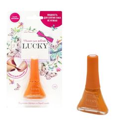 Лак Lucky оранжевый, с 3 лет