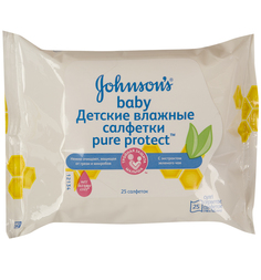 Салфетки Johnsons Baby антибактериальные