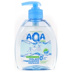 Гель AQA baby для подмывания малыша, с рождения, 300 мл