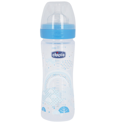 Бутылочка Chicco Wellbeing Girl полипропилен с 2 мес, 250 мл