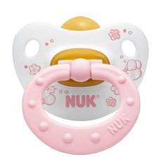 Соска-пустышка Nuk Baby Rose латекс, 0-6 месяцев