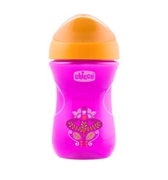 Чашка-поильник Chicco Easy cup Цветочек, с 12 месяцев