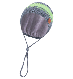 Шапка Marhatter серый/салатовый