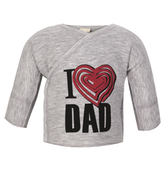 Распашонка Lucky Child Я люблю папу