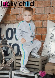 Брюки Lucky Child с лампасами