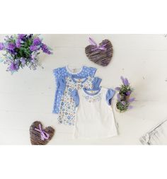 Комплект футболка 3 шт Lucky Child Лаванда