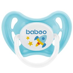 Соска-пустышка Baboo круглая, с 6 месяцев
