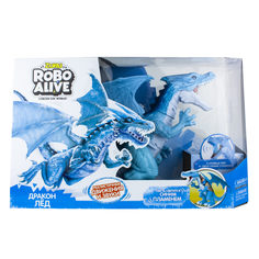 Интерактивная игрушка Robo Alive Роббо-Дракон. Лед
