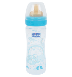 Бутылочка Chicco Well-Being Boy полипропилен 2-6 мес, 250 мл