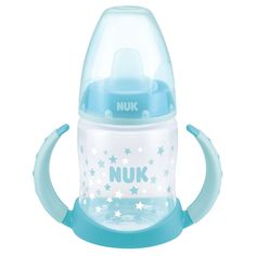 Бутылочка Nuk First Choice с насадкой и ручками полипропилен с 6 месяцев, 150 мл