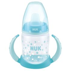 Бутылочка Nuk First Choice с насадкой и ручками полипропилен с 6 месяцев, 150 мл