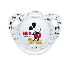 Пустышка Nuk Disney Mickey Mouse силикон, 0-6 месяцев
