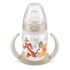 Бутылочка Nuk Disney Winnie The Pooh с насадкой и ручками полипропилен с 6 месяцев, 150 мл