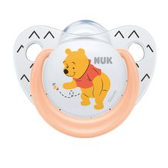 Пустышка Nuk Disney Winnie The Pooh Винни силикон, 0-6 месяцев