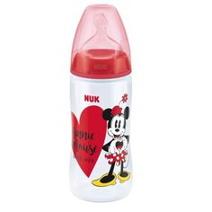 Бутылочка Nuk Disney Mickey Mouse обучающая с насадкой полипропилен с 6 месяцев, 300 мл