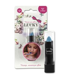 Помада Lucky меняющая цвет розовый/голубой, с 3 лет г
