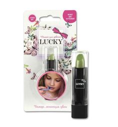 Помада Lucky меняющая цвет зеленый/розовый, с 3 лет г