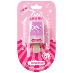 Блеск 7 Days для губ Ледяная Нежность 04 Lip Glosser, с 6 лет, 6 мл