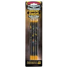 Набор чернографитных карандашей Action Extreme Zombie 4 шт. Action!