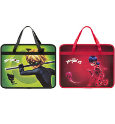 Папка для тетрадей А4 Action Ladybug на молнии с ручкой Action!