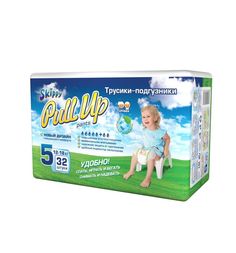 Трусики-подгузники Skippy Pull up р. 5 (12-18 кг) шт.