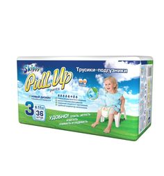 Трусики-подгузники Skippy Pull up р. 3 (6-11 кг) шт.