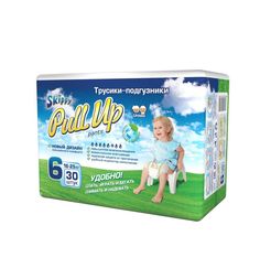 Трусики-подгузники Skippy Pull up р. 6 (16-25 кг) шт.