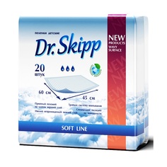 Пеленки Dr.Skipp для детей гигиенические 60х45 см
