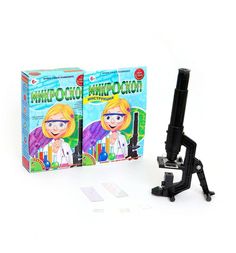 Игровой набор Bondibon Микроскоп Японские опыты Науки с Буки